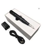 Black Wireless Permanent Makeup Machine Eyebrow Tattoo Pen
