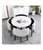 Nordic Round Dining Tables Set for Dining Room Furniture Kitchen Dining Table Set