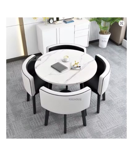 Nordic Round Dining Tables Set for Dining Room Furniture Kitchen Dining Table Set