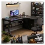 AOLIVIYA Modern Computer Desk Desktop Gaming Table