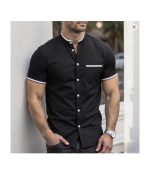 16 colors men's shirt 3D printing Hawaiian vacation short-sleeved shirt large size