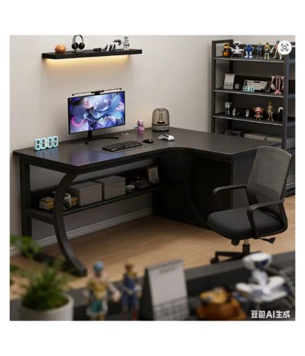 AOLIVIYA Modern Computer Desk Desktop Gaming Table