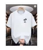 Men's summer fashionable casual loose coconut tree pattern printed - Image 2