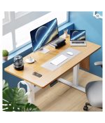 JHK Electric Standing Desk Height Adjustable 40x24 Inch Stand Up Sit Stand Computer Desk - Image 2