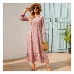 2023 Sping Summer Bohemian Women Maxi Dress Casual Long