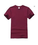 Summer Cotton T Shirts Mens Casual Short Sleeve Solid Cotton Crew Neck Soft - Image 2