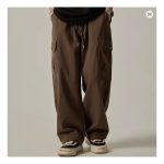 Men's Sweatpants 2025 Spring Autumn Vintage Japanese Wide Leg
