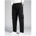 Men's Casual Wide Leg Pants Loose Straight Hip-Hop Streetwear Fashion Cargo