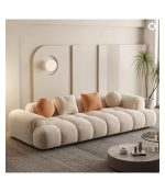 Lazy Cute Living Room Sofas Couch Minimalist Accent Designer Floor Sofas - Image 2
