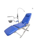 Portable Dental Chair Mobile Exam Folding Silla Adjustable Heights - Image 2